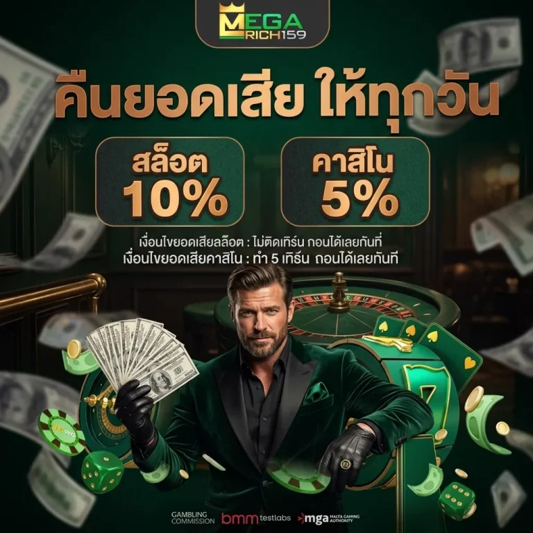 megarich159 โปรโมชั่น