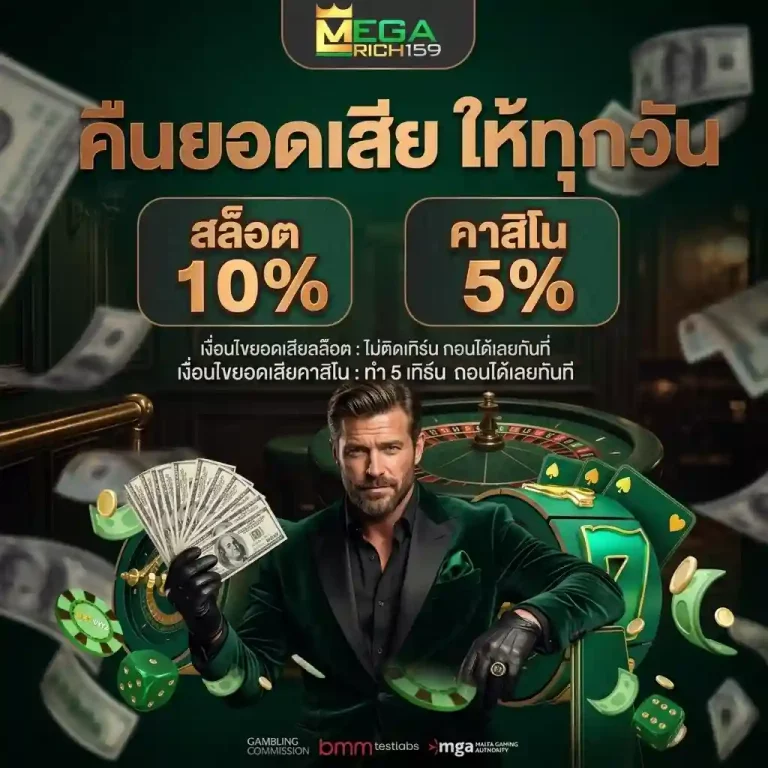 megarich159 โปรโมชั่น